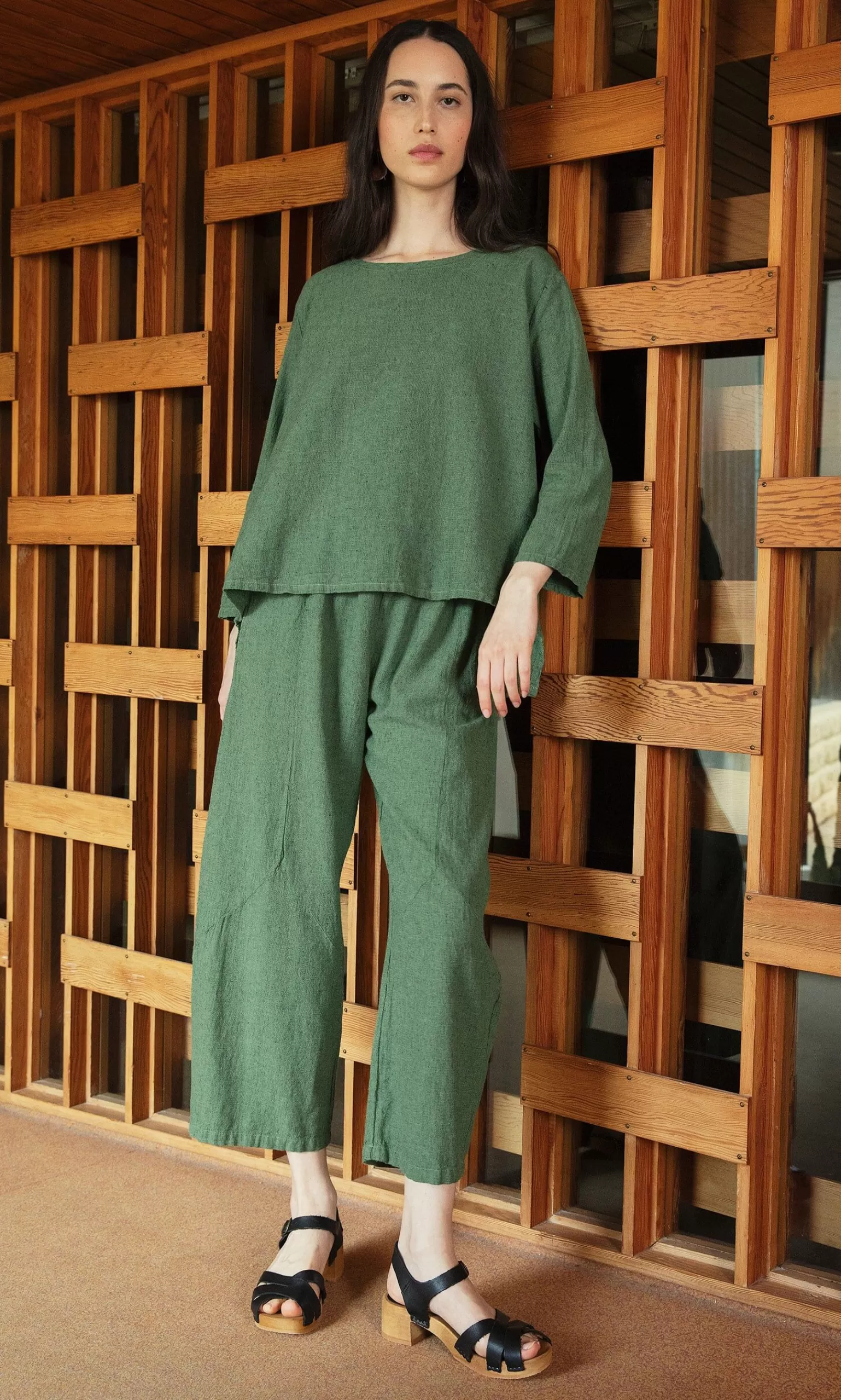 Plümo Barrel Crop Pants^Women Suits And Sets