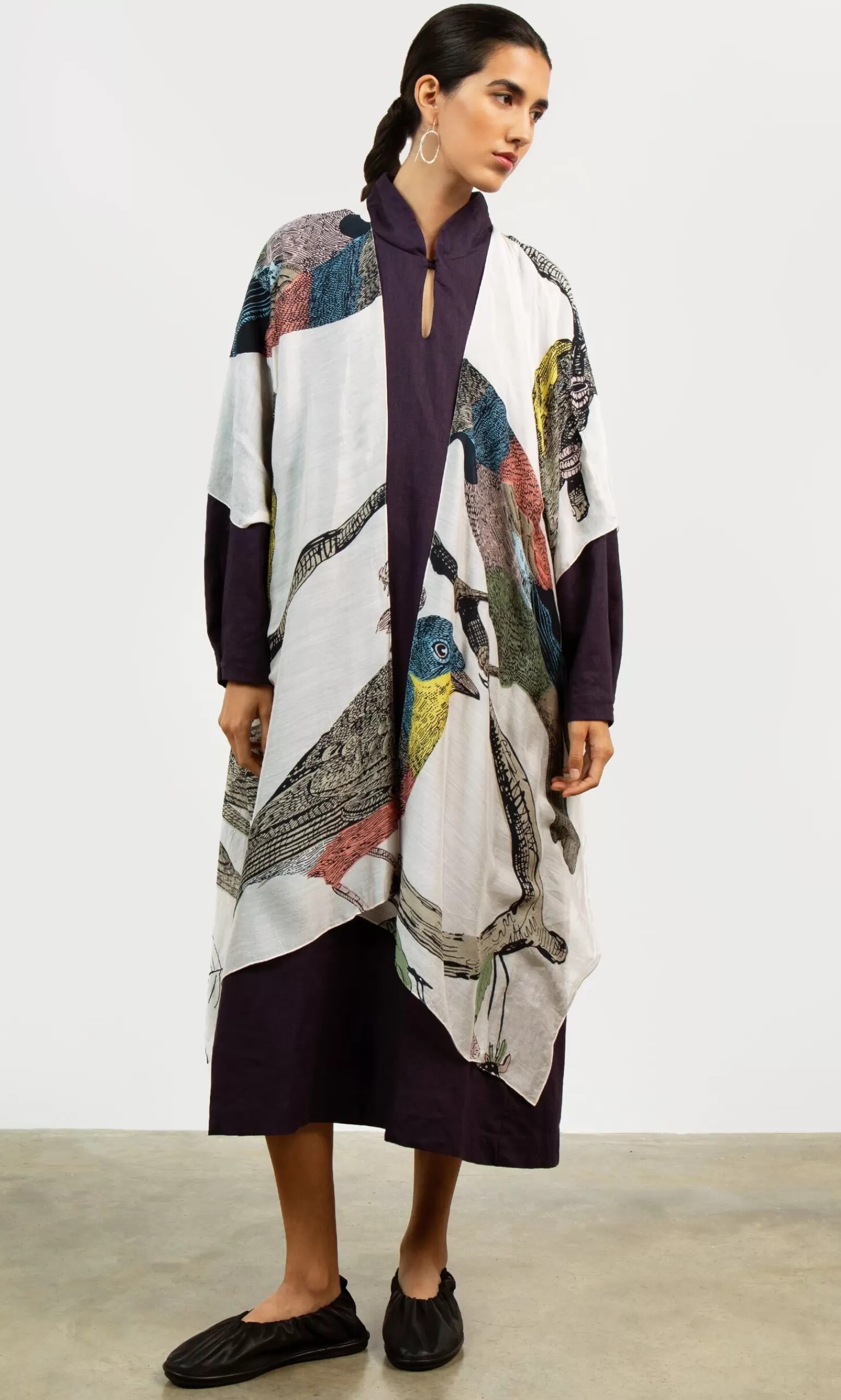 Plümo Bird Kimono^Women Loungewear