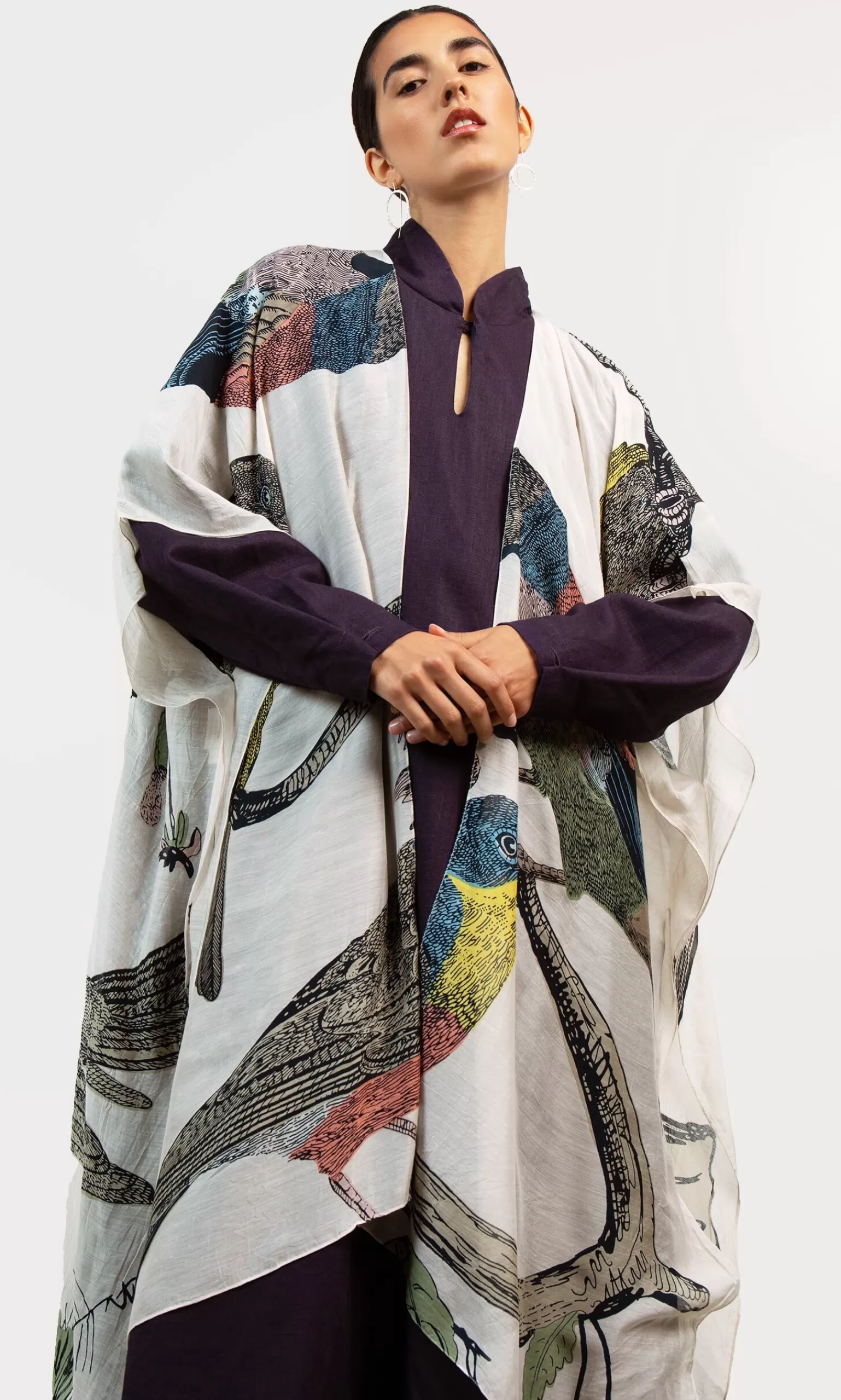 Plümo Bird Kimono^Women Loungewear