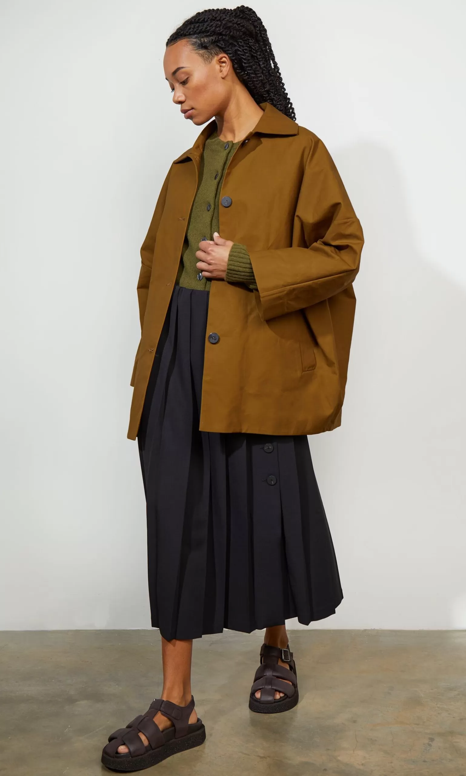 Plümo Studio Carr Waxed Coat^Women Suits And Sets