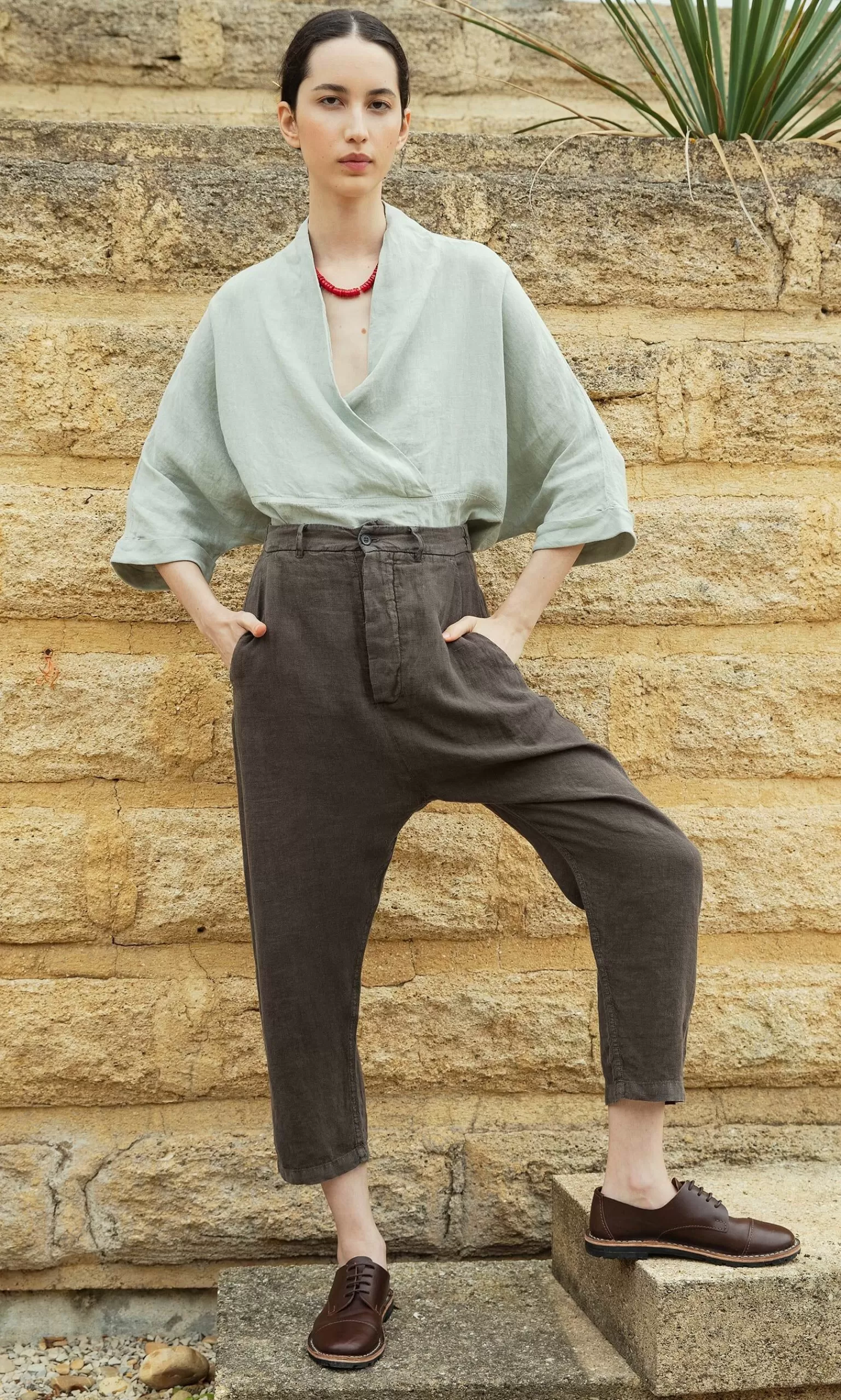 Plümo Coffee Pants^Women Trousers