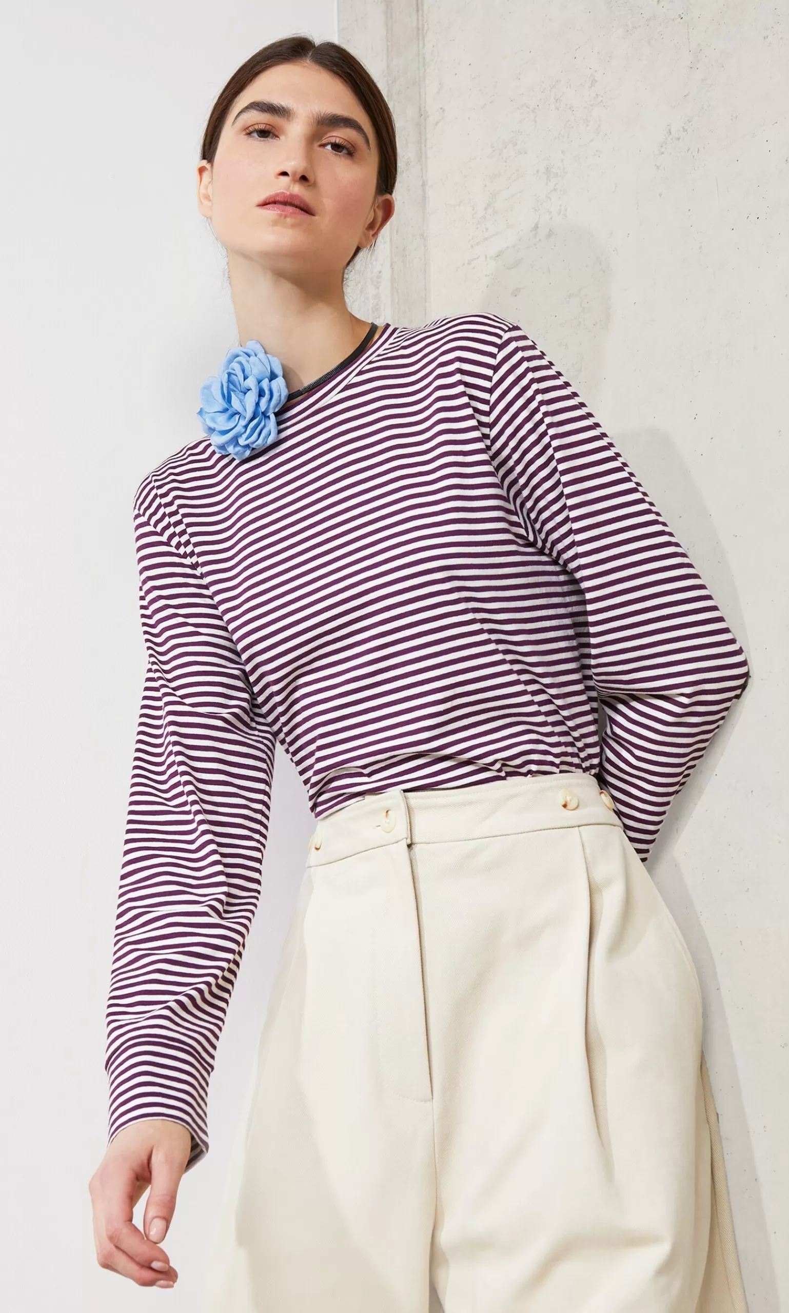 Plümo Luo Stripe Top^Women Loungewear