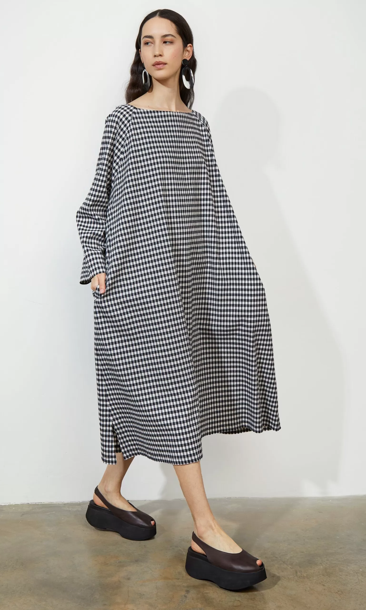 Plümo Studio Marsell Dress - Gingham^Women Dresses And Skirts