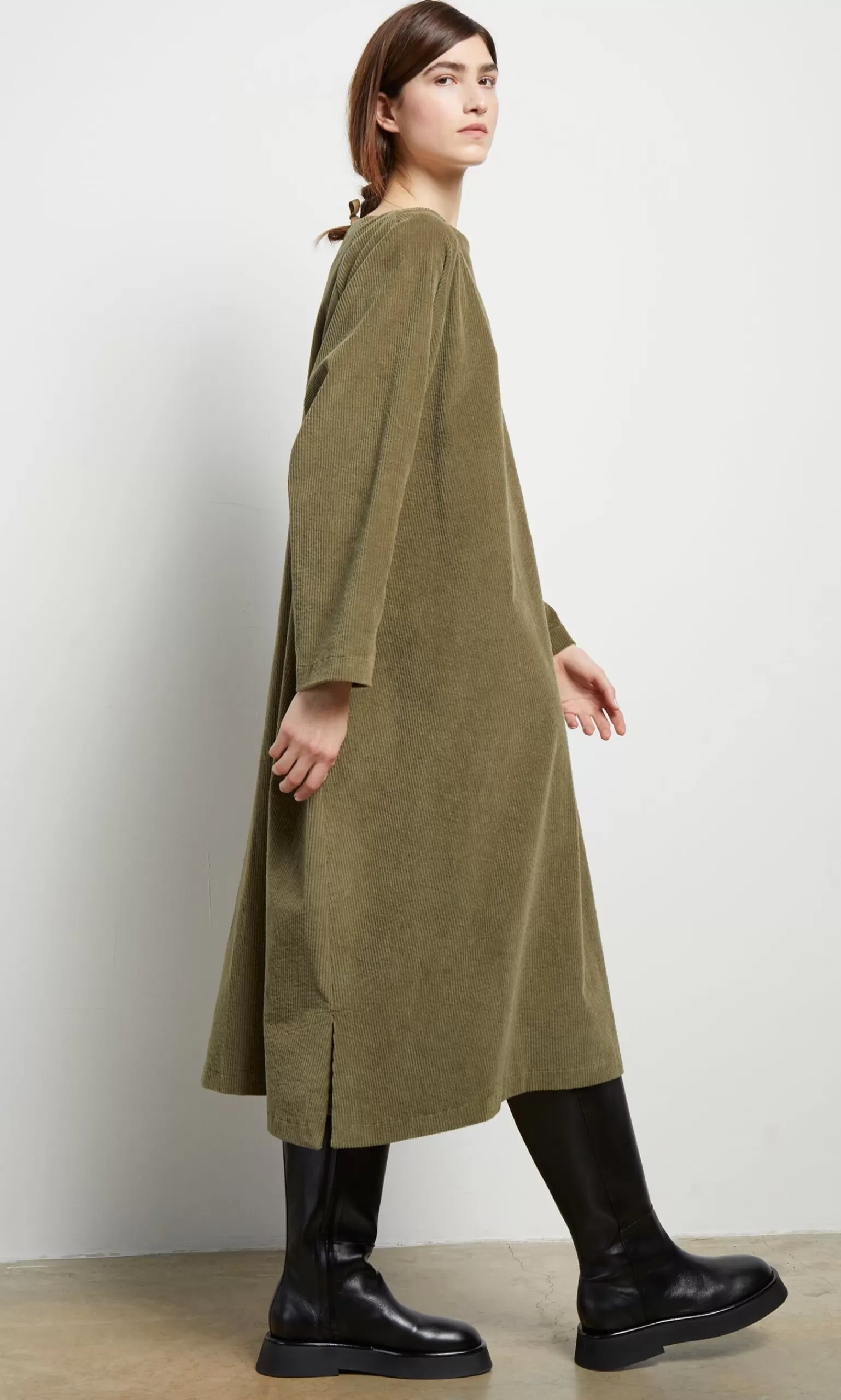 Plümo Studio Marsell Dress - Olive^Women Dresses And Skirts