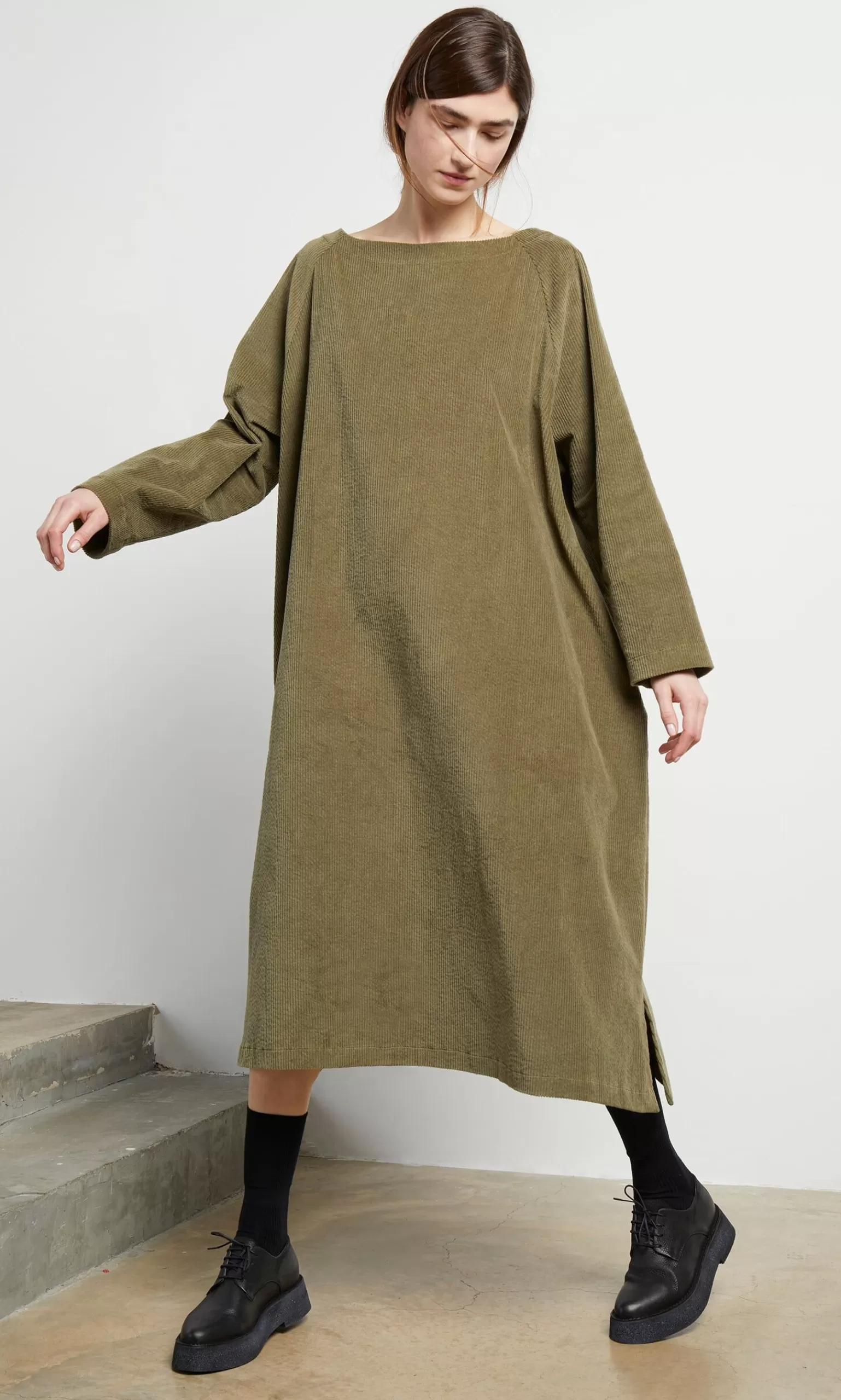 Plümo Studio Marsell Dress - Olive^Women Dresses And Skirts