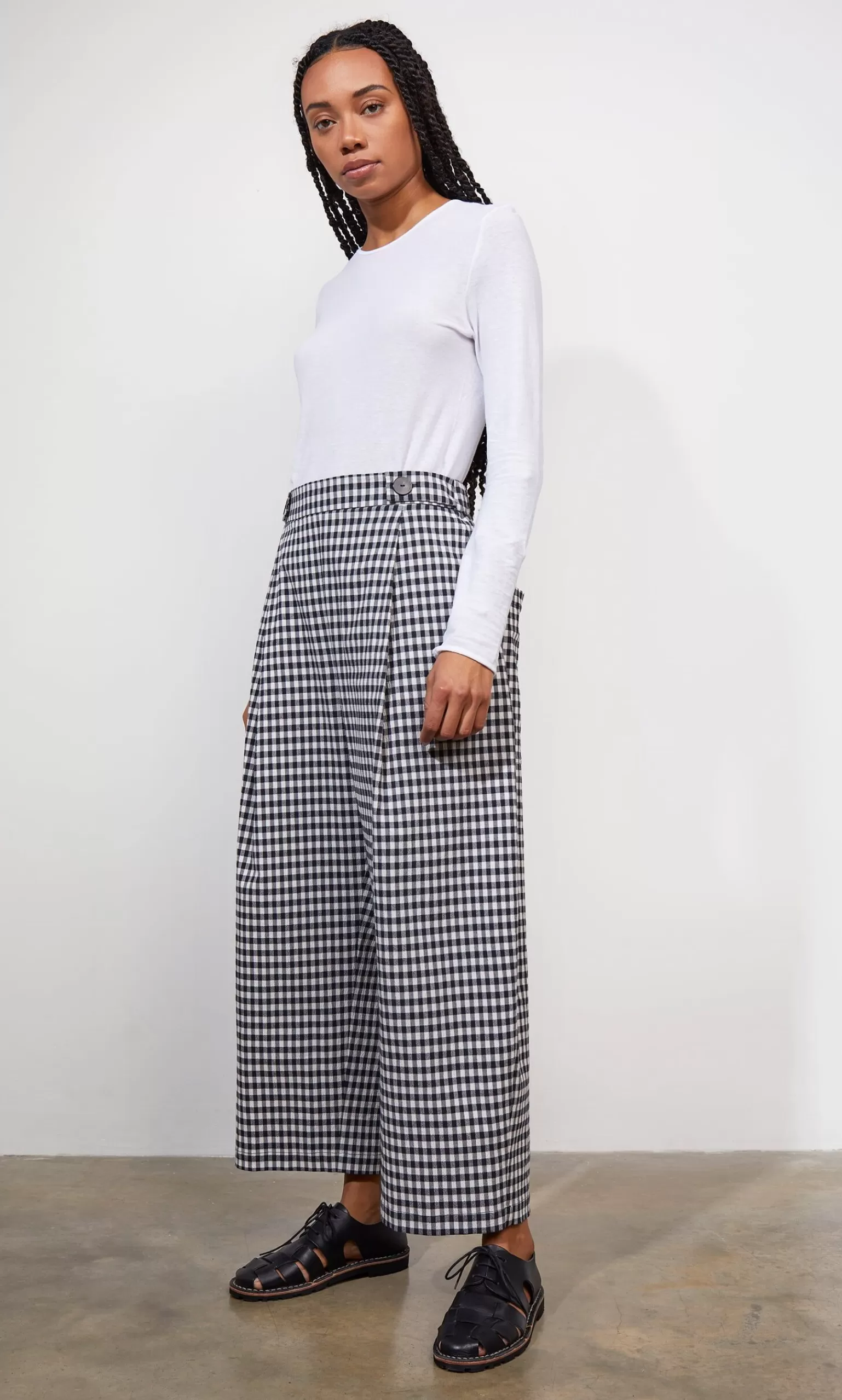 Plümo Studio Milano Gingham Pants^Women Suits And Sets