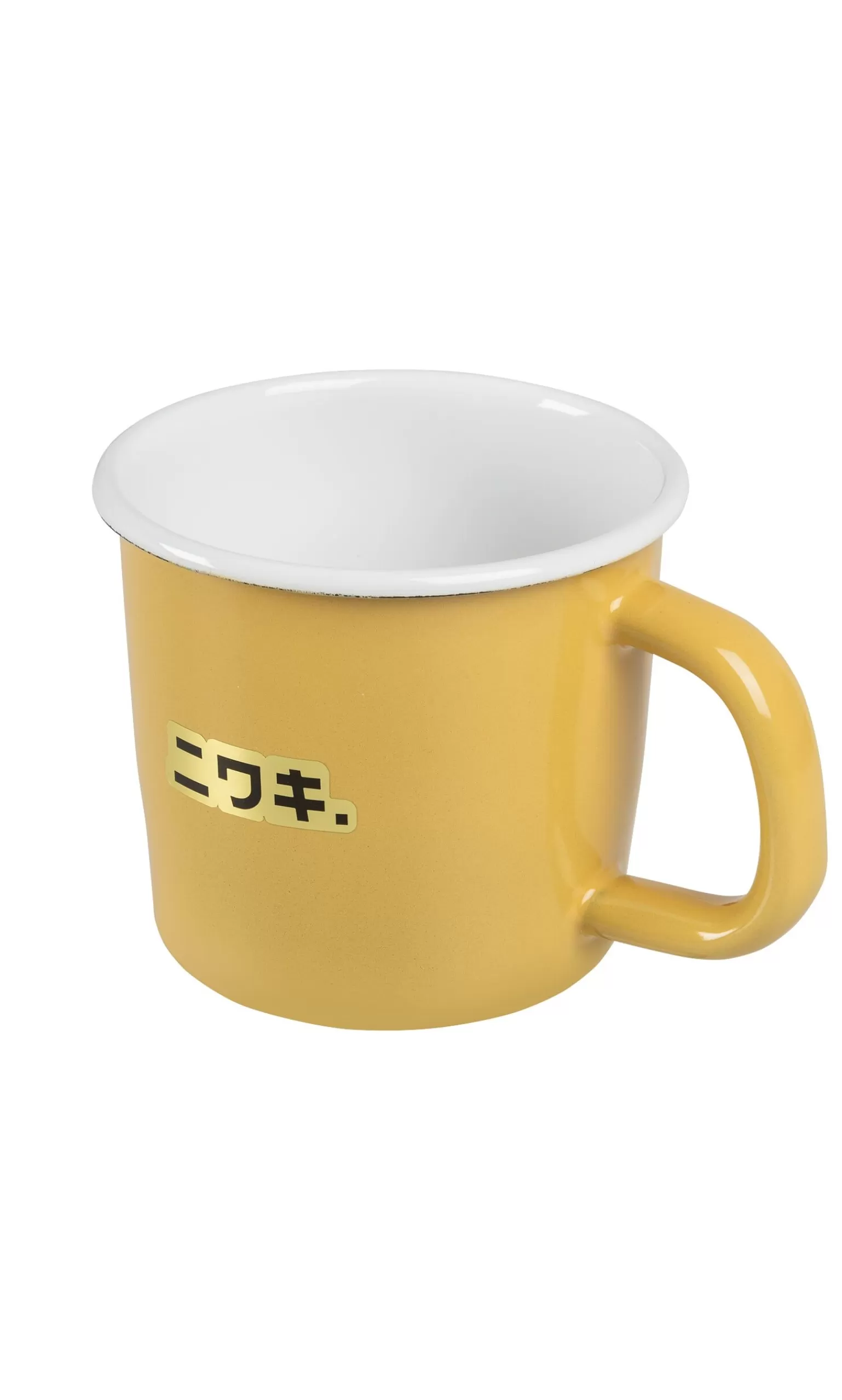 Plümo Mustard Yellow Enamel Mug^Women Ceramics