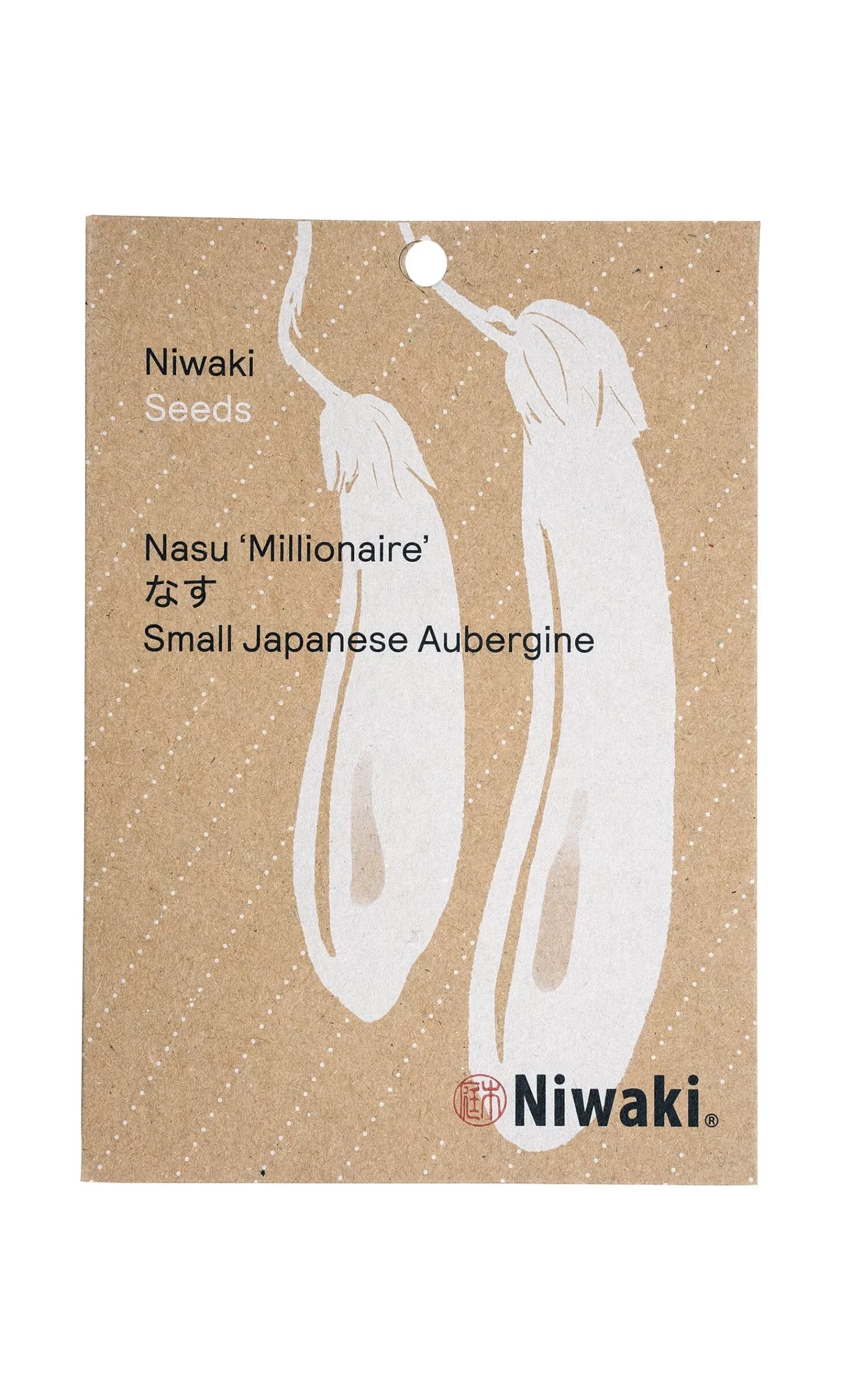 Niwaki Nasu Aubergine Seeds^Women Gardening