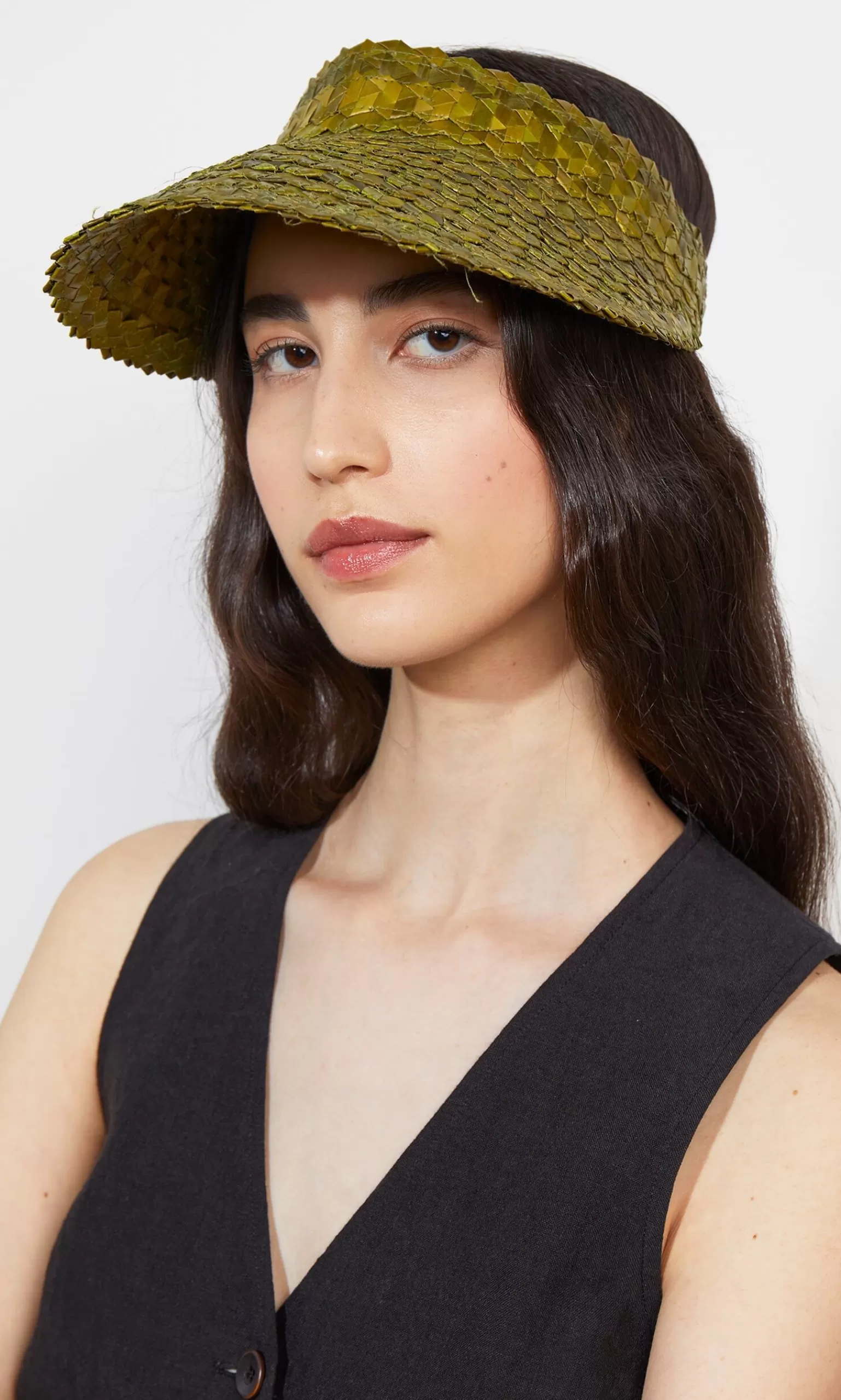 Plümo Olive Sun Visor^Women Accessories