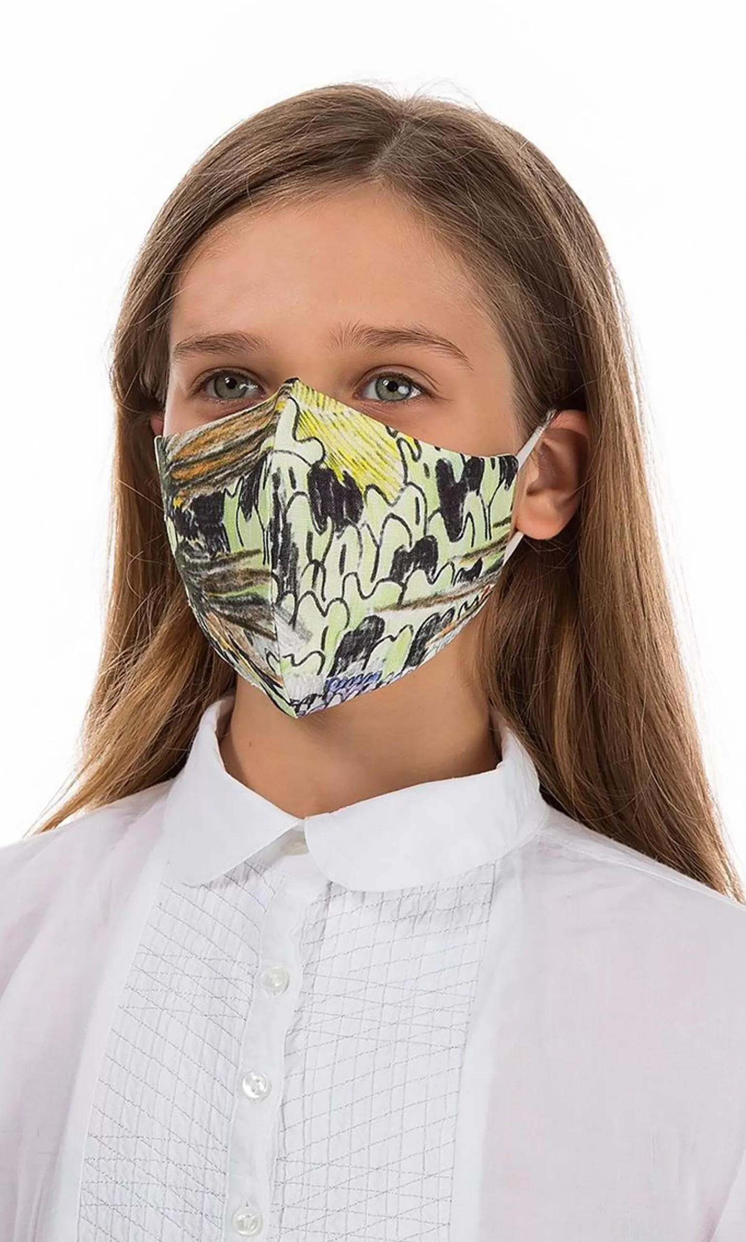 Plümo Organic Linen Kids Mask Jungle^Women Reusable Masks