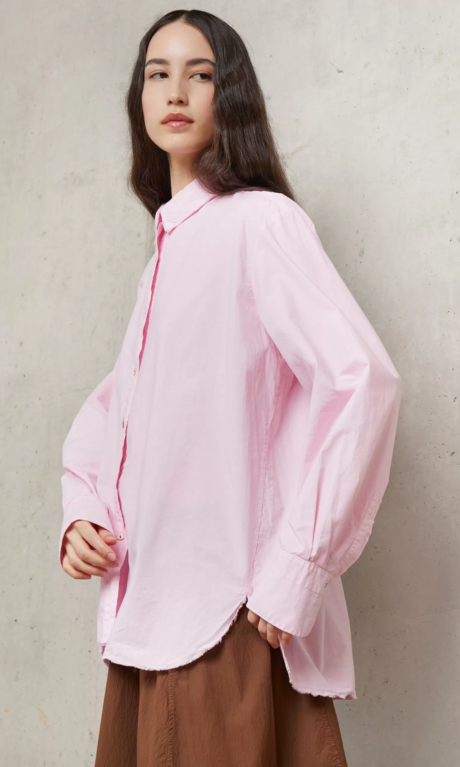 Hannoh Wessel Oversized Pink Shirt^Women Tops And Shirts