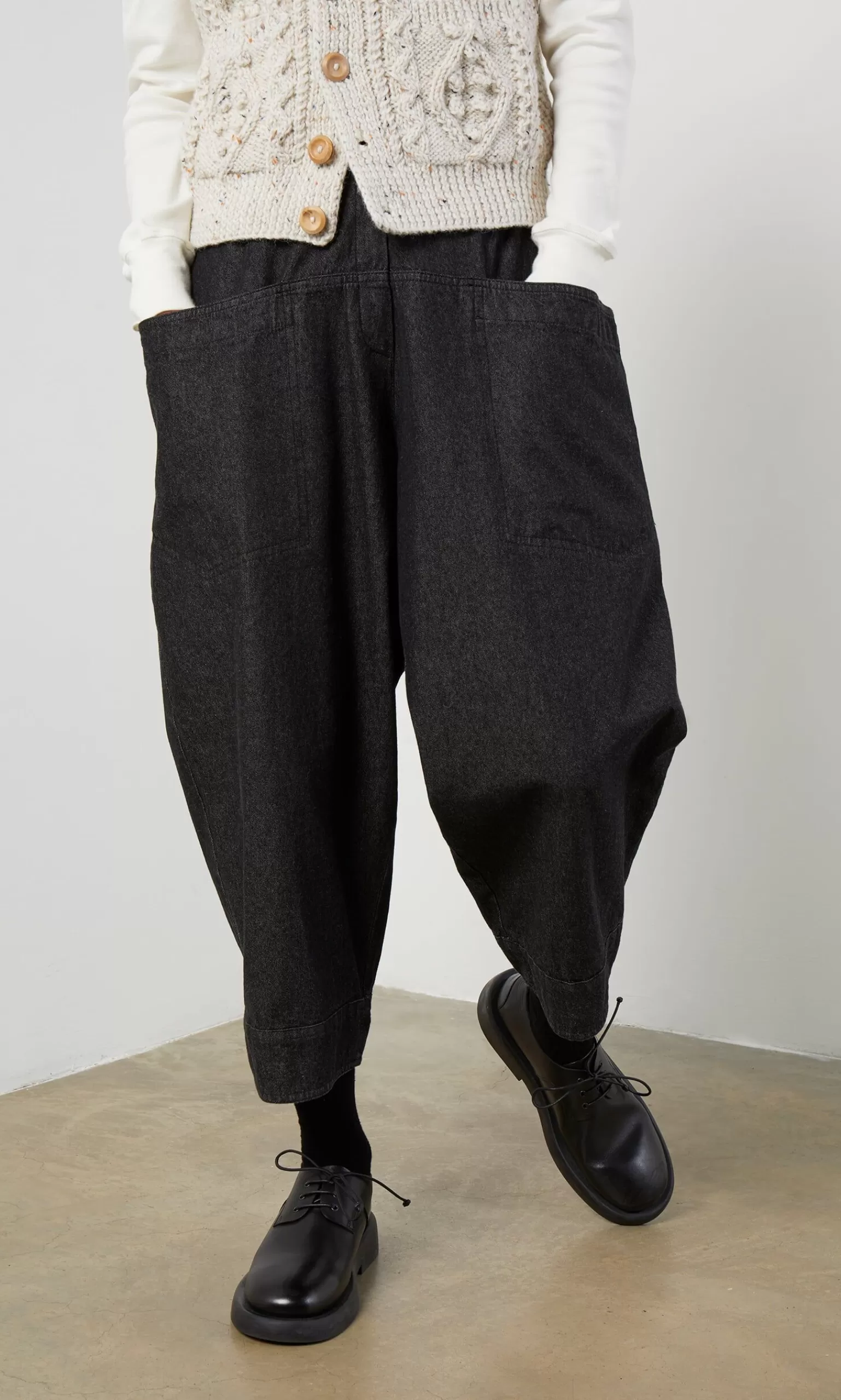 Plümo Studio Polder Pants - Washed Black^Women Denim