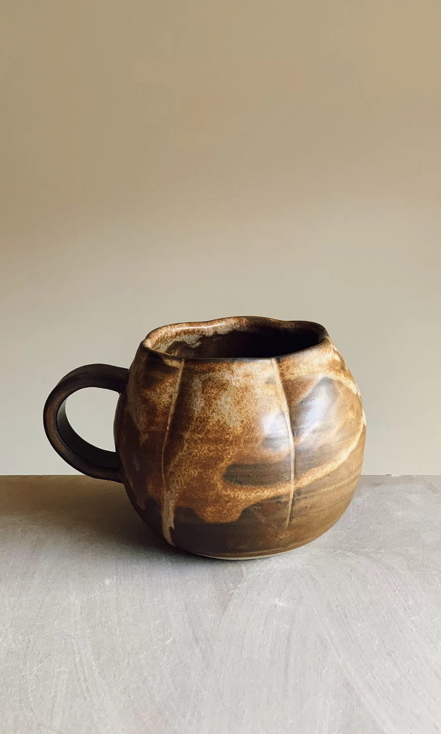 Plümo Pumpkin Mug^Women Ceramics