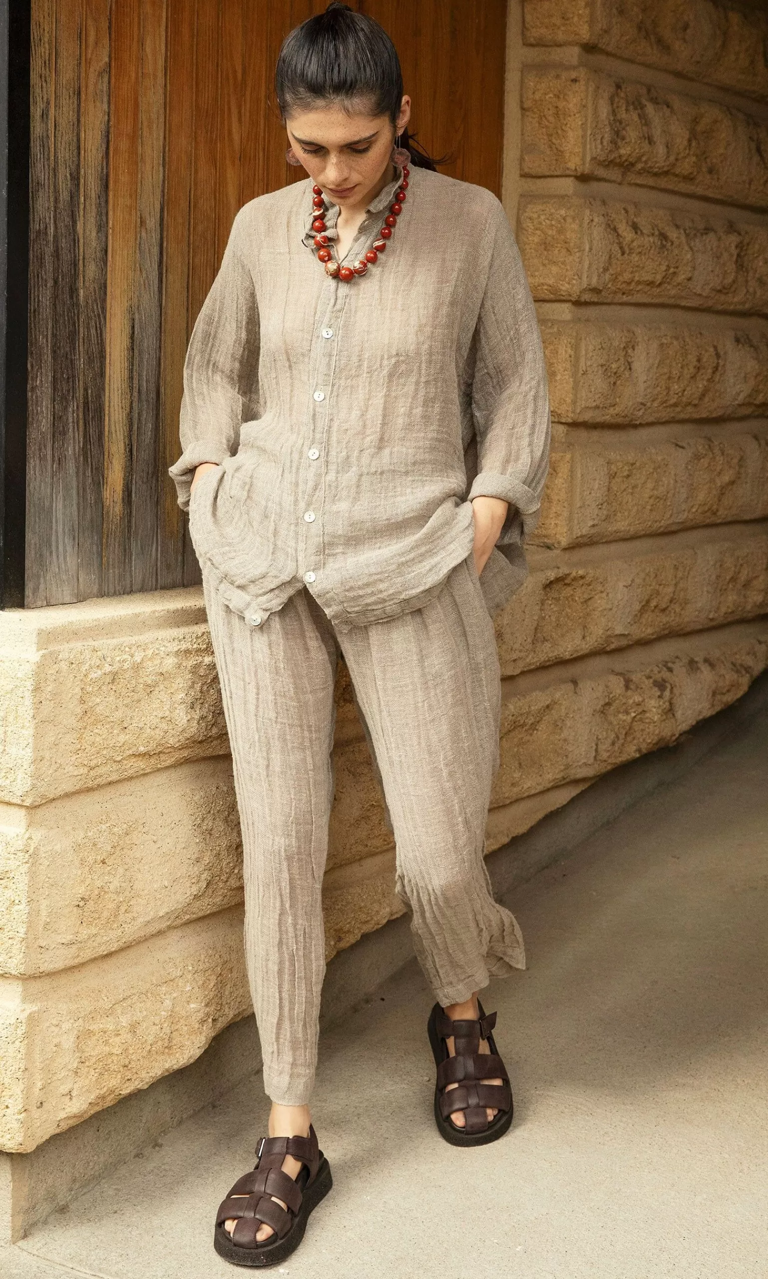 Plümo Symi Linen Trousers^Women Suits And Sets