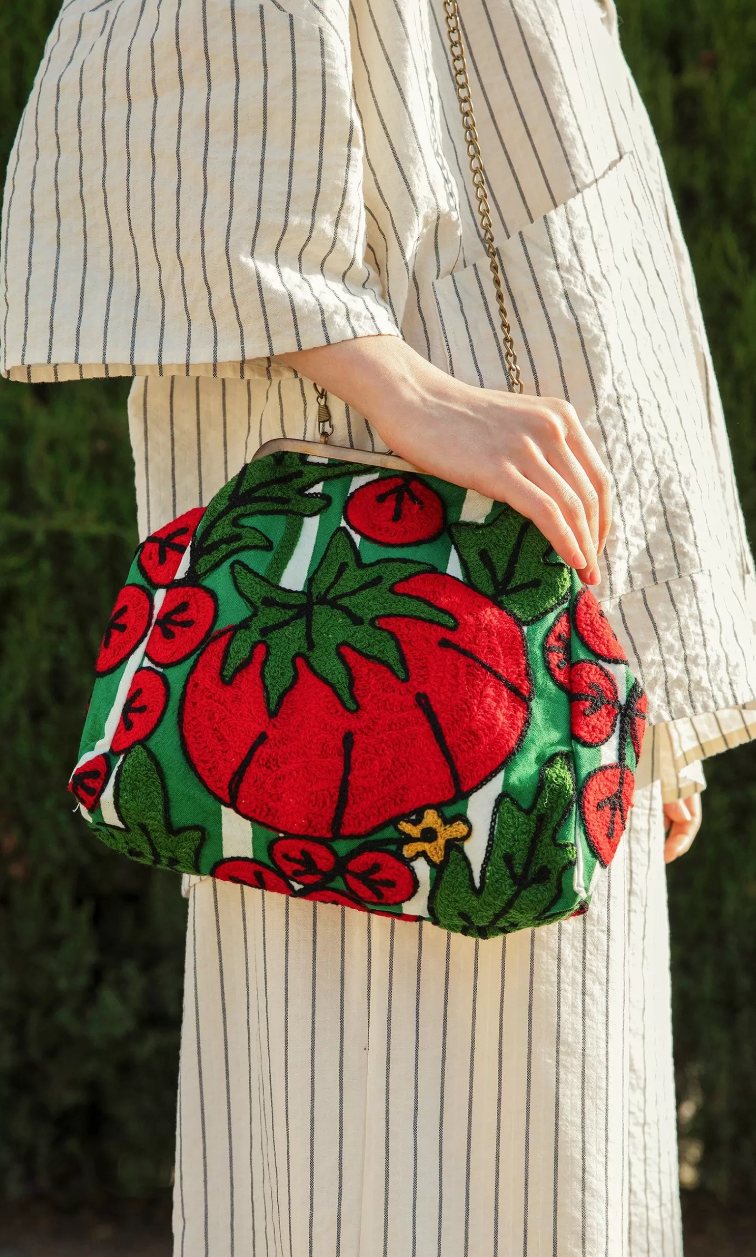 Plümo Tomato Clasp Bag^Women Accessories